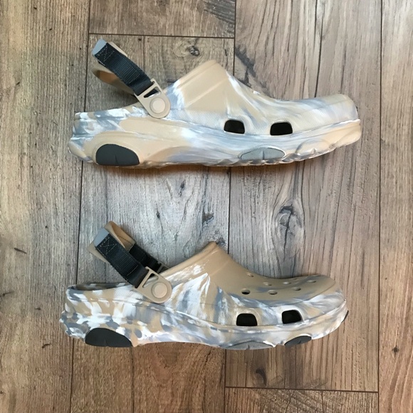 Crocs Men's Classic All-Terrain Marble Clogs Size 13 - Picture 10 of 12